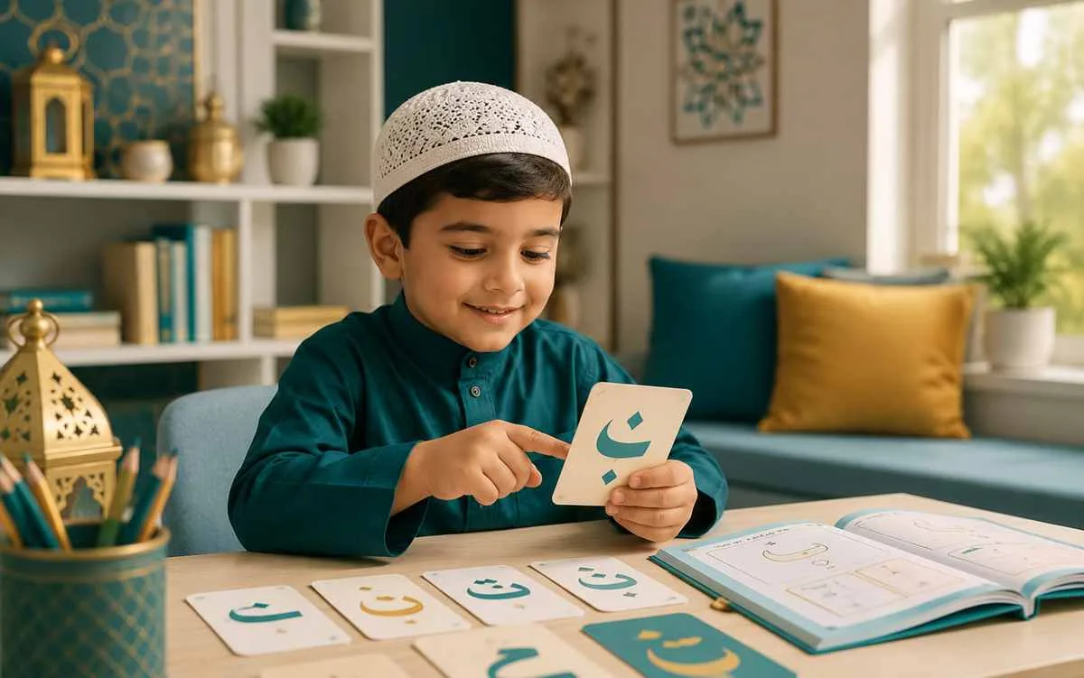 Arabic letters and sounds for Quran learners