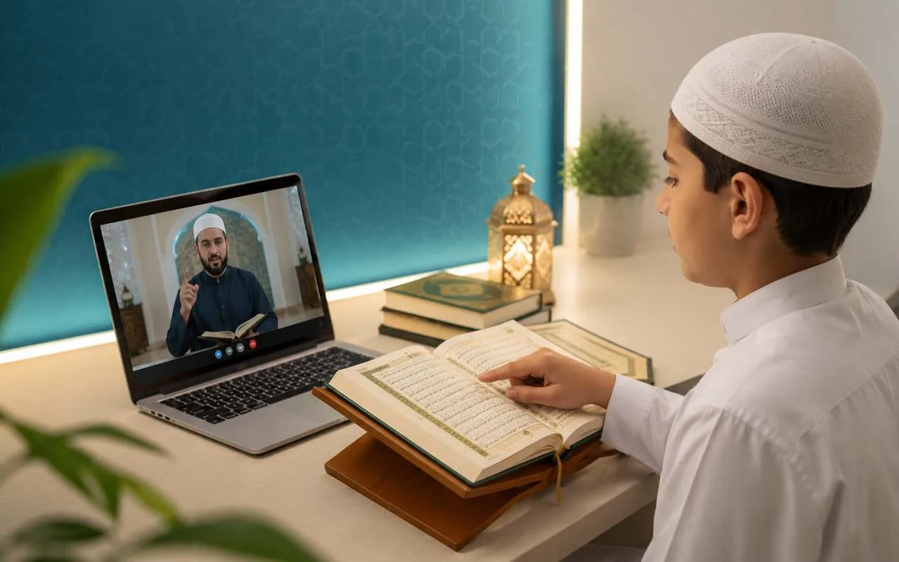Online Quran recitation course at Ghaith Academy