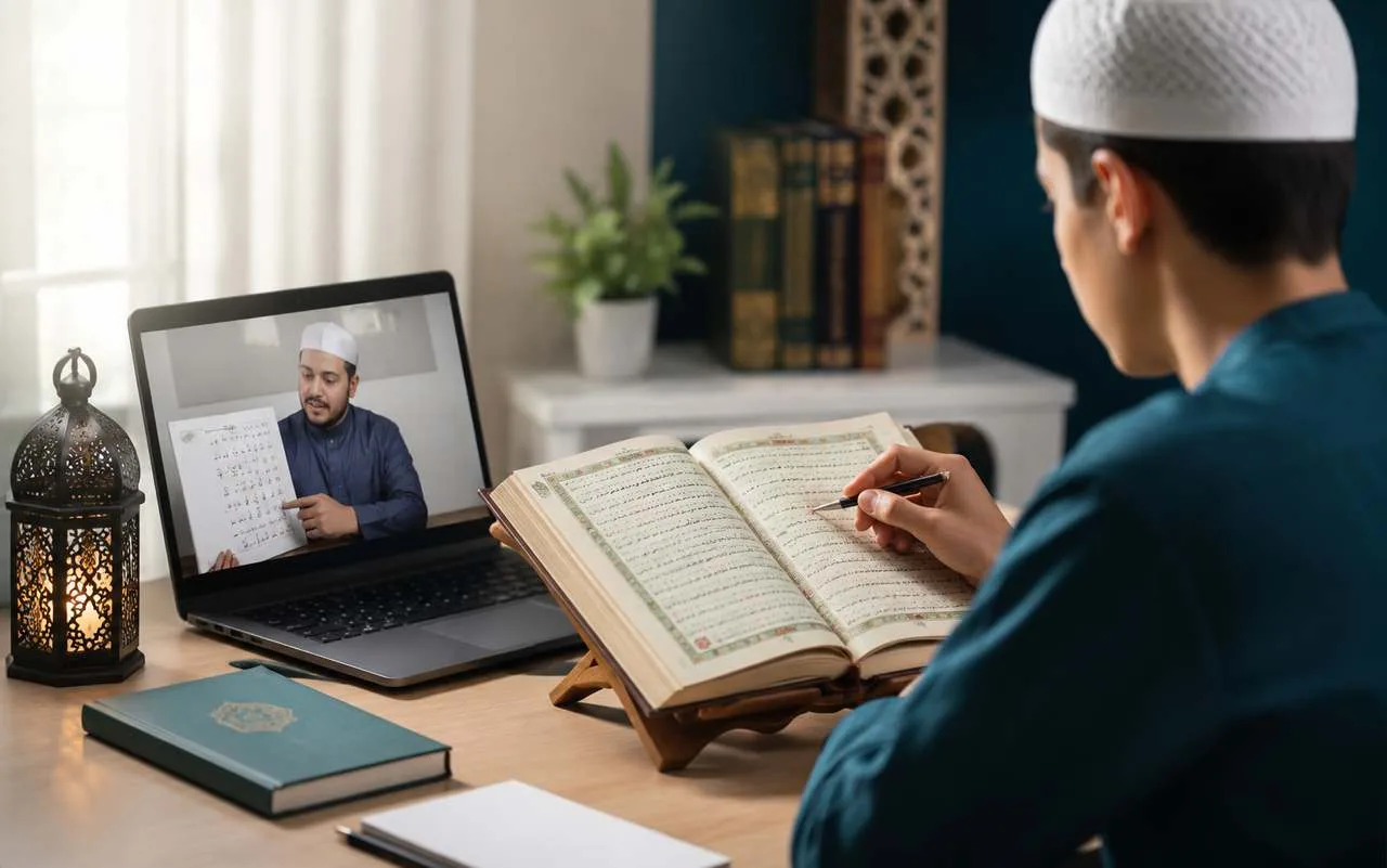 Online Tajweed course with correction and practice